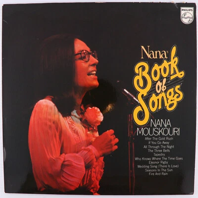 Nana Mouskouri – Nana's Book Of Songs - 1974 Chanson LP Vinyl Record 6325 173 - Image 1 of 4