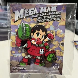 UDON Mega Man Legends Tron Bonne Red Servbot Variant Limited Enamel Pin - Picture 1 of 2