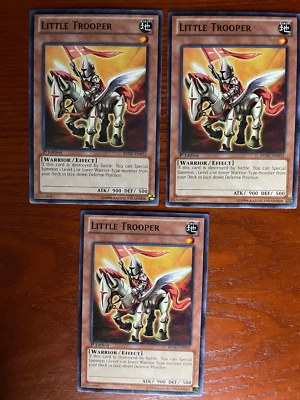 YuGiOh Little Trooper REDU-EN032 SINGLE USED EXC CONDITION SEE PHOTOS - Image 1 of 4