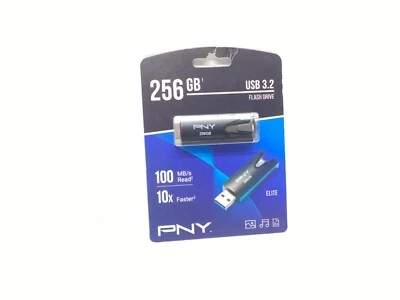 PNY 256 GB ELITE/USB 3.2/UNIDAD FLASH NUEVA Foto 1 de 2