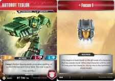 Transformers TCG: Autobot Teslor [Mint/NM] from set Titan Masters Attack Autobot