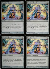 Magic the Gathering PARADISE MANTLE 142/165 Fifth Dawn x4