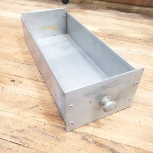 Vintage Metal Drawer Small Parts Box 10.5"x4.5"x3" - Picture 1 of 10
