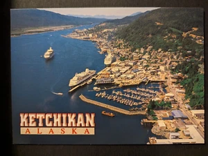 Postal Ketchikan Alaska Cruceros Puerto - Imagen 1 de 2
