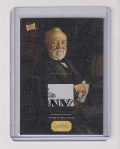 2023 PIECES OF THE PAST RELIC ANDREW CARNEGIE - Picture 1 of 1