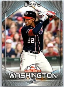 2020 Topps National Baseball Card Day #30 Juan Soto Washington Nationals ID23656