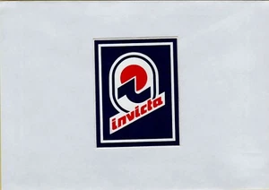 ADESIVO LABEL STICKER  VINTAVE INVICTA CM 5 X 6,5 - Imagen 1 de 1