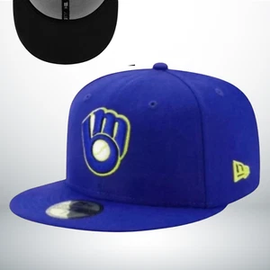 Gorra ajustada Milwaukee Brewers MIL MLB auténtica New Era 59FIFTY - Imagen 1 de 2