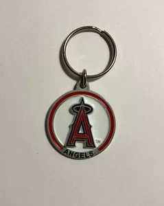 Los Angeles Angels Officially Licensed Sculpted Round Keychain NWT MLB - Picture 1 of 1