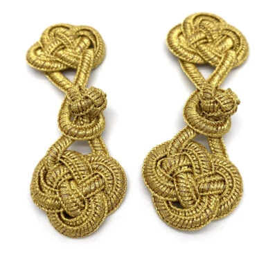 Sewing Handmade Chinese Frog Closure Fasteners Cheongsam Knot Buttons Gift - Image 1 of 4