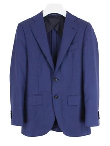 Suitsupply La Spalla Blazer Herren UK 36L Maßanfertigung Kerbe Geknöpft Wolle - Picture 1 of 12