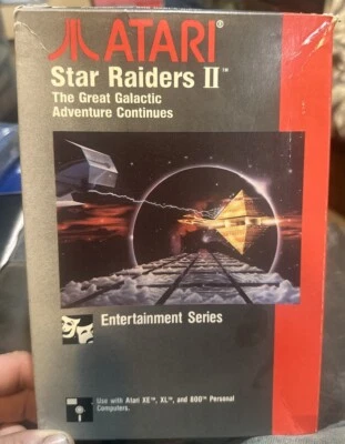 Star Raiders II Disk w/Box, Manual & Inserts Atari XE, XL & 800 Floppy Disk - Image 1 of 4