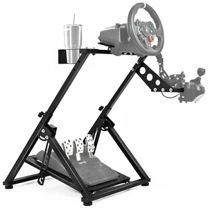 Soporte de rueda de carreras Hottoby G29 ajuste ajustable Logitech G923 Fanatec Thrustmaster - Imagen 1 de 7