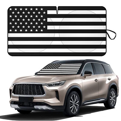 Parabrisas plegable bandera estadounidense para Kia Rio coche SUV cubierta protectora Foto 1 de 4