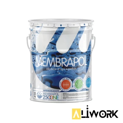 Membrapol 250 One Impermeabilizzante Guaina liquida contro infiltrazioni pioggia - Imagen 1 de 4