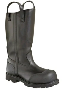 Thorogood Hellfire 14" Fire Fighting Steel Toe WP Boot (U.S.A. Made) size 5 mens - Picture 1 of 2