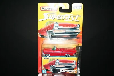 Matchbox 2006 #MB559 Superfast * Box #50 - 1957 Lincoln Premiere Convertible Red - Image 1 of 4