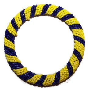 African Beaded Maasai Bangles Masai Bracelet Made in Kenya 15 - Picture 1 of 2