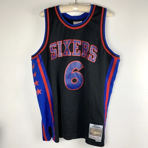 Mitchell & Ness Julius Erving Dr. J 1976-77 Hardwood Classics Jersey Size XL Cover