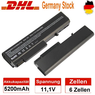 Akku für HP Compaq 6530b 6535b 6730b ProBook 6545b 6550b Elitebook 6930p 8440p - Bild 1 von 4