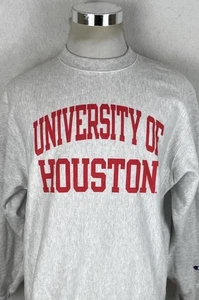 University of Houston Cougars Champion Reverse Weave Sweatshirt Herren Large L - Bild 1 von 8