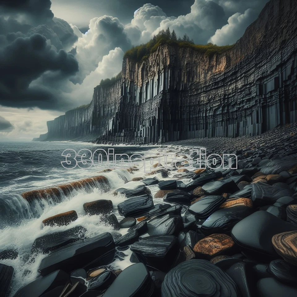 Digital Image Picture Photo Wallpaper Background Desktop Art Ocean Cliffs #A152 - image 1 of 1