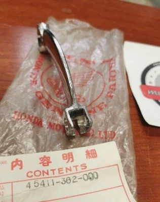 Brazo de palanca de freno de rueda delantera 45411-362-000 NOS Honda XL100 XL125 XL175 Foto 1 de 4