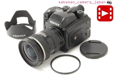 [MINT] Pentax 645N Medium Format Camera FA 33-55mm f4.5 Lens 120 Film Back JAPAN - Image 1 of 4