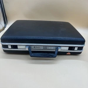 Vintage Echolac Locking Briefcase Hard Shell Brown Working Combination KN-62C - Picture 1 of 20
