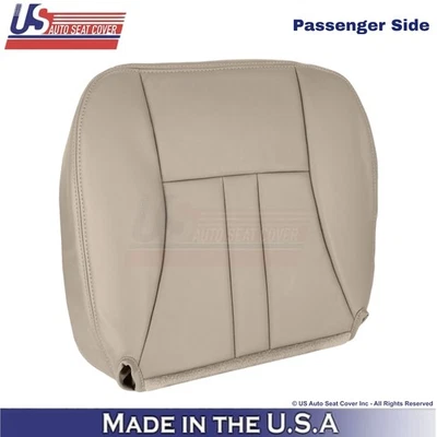 2004-07 For Chrysler Town & Country Leatherette Passenger Bottom Cover Greystone - Image 1 of 4