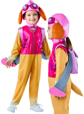 Soar Paw Patrol Niños Skye Niño Vestido Elegante Disfraz Niñas Niños Edad 2-4 Foto 1 de 2