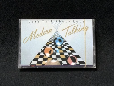 Modern Talking Let's Talk About Love Taiwan Cassette Sealed 1985 Promo Insert - Image 1 of 4