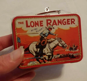 The Lone Ranger Lunchbox Ornament - Hallmark Keepsake - Pressed tin - Picture 1 of 5