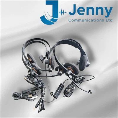 Sennheiser SC60 USB Headsets –2x Binaural + 2 x Monaural Wired H/Set Job Lot 4 x - Image 1 of 3