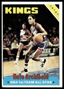 1975-76 Topps #15 Nate Archibald - Picture 1 of 2