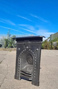 Victorian  Cast Iron Combination Fireplace surround  Original  Antique fireplace - Picture 1 of 12