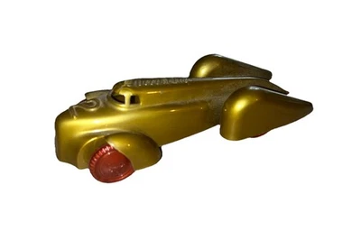 DE COLECCIÓN RARO ORO RENWAL NO 88 VELOCIDAD KING RACER CAR #2 4.5" COCHE PLÁSTICO RUEDAS ROJAS Foto 1 de 4