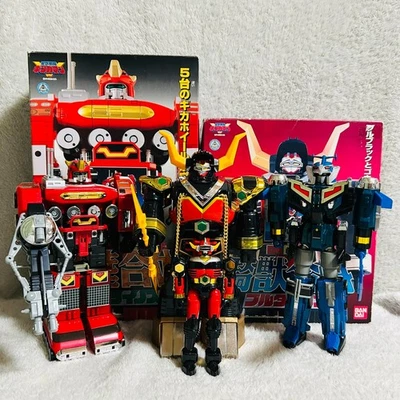 BANDAI Power Rangers Lost Galaxy Sentai Gingaman Megazord Centaurus Stratoforce - Image 1 of 4