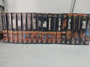 18x James Bond VHS Video Collection - Picture 1 of 19