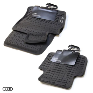 Set 4 tappetini Originali Audi Q3 dal 2019 in gomma nero 83B061501 041 - 83A061 - Imagen 1 de 6