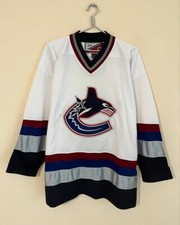 Vancouver Canucks Vintage 90s Ice Hoccey Jersey Shirt Pro Player Size XL Mens