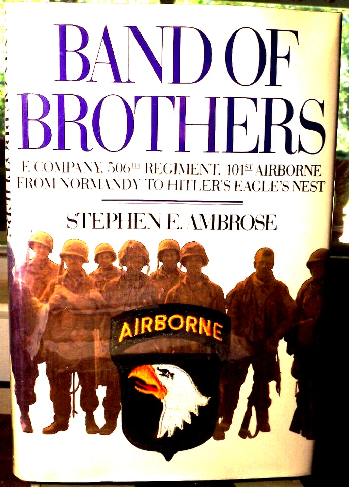 Band of Brothers by Stephen Ambrose (1992) HC.DJ. 1st - Signed Ed. Near Fine+ - Image 1 of 4