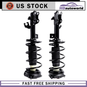 Pair Front Struts Coil Spring Assembly for 2009-2014 Nissan Cube 2007-2012 Versa - Picture 1 of 5