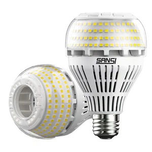 SANSI LED Light Bulbs 200W Equiv. 3000LM Home Replacement Bulbs 5000K Daylight - Picture 1 of 15
