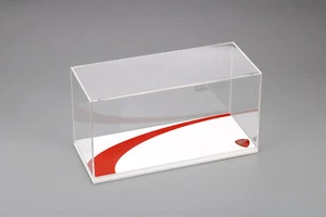 DUCATI 1/12 TSM DISPLAY CASE VETRINA TECA PLEXIGLASS BASE BIANCA DUCATI FACTORY - Imagen 1 de 4