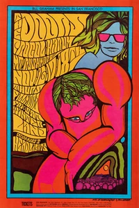 BG-93 The Doors, Procol Harum 1967 12"x18" Poster - Picture 1 of 1