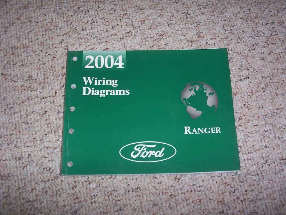 2004 Ford Ranger Electrical Wiring Diagram Manual XL XLT Edge Tremor V6 4Cyl xo - Image 1 of 1