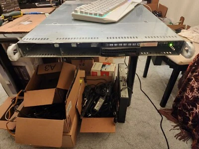 SuperMicro CSE-815 4-bay LFF Xeon X5670@2.93 x2 49gb Ram X8DTU - Image 1 of 4