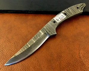 Handgefertigtes Muster geschweißt Damaststahl leere Klinge-Klinge-Messerherstellung-B203 - Bild 1 von 4