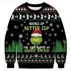 The Grinch's Sweater Christmas Unisex Women Men Jumper Pullover Xmas Sweatshirt*